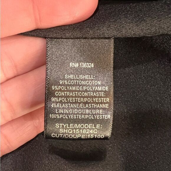 Halston Heritage Evening  Fit Flare Black Formal Mini Dress Size 4 NEW $475 - Picture 8 of 11